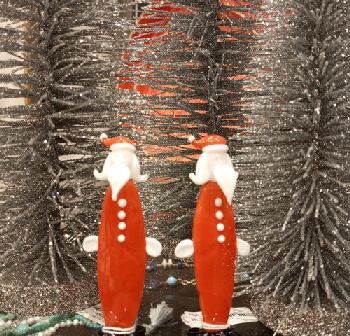 Santa Claus Murano glass - Papa Noël H.11cm